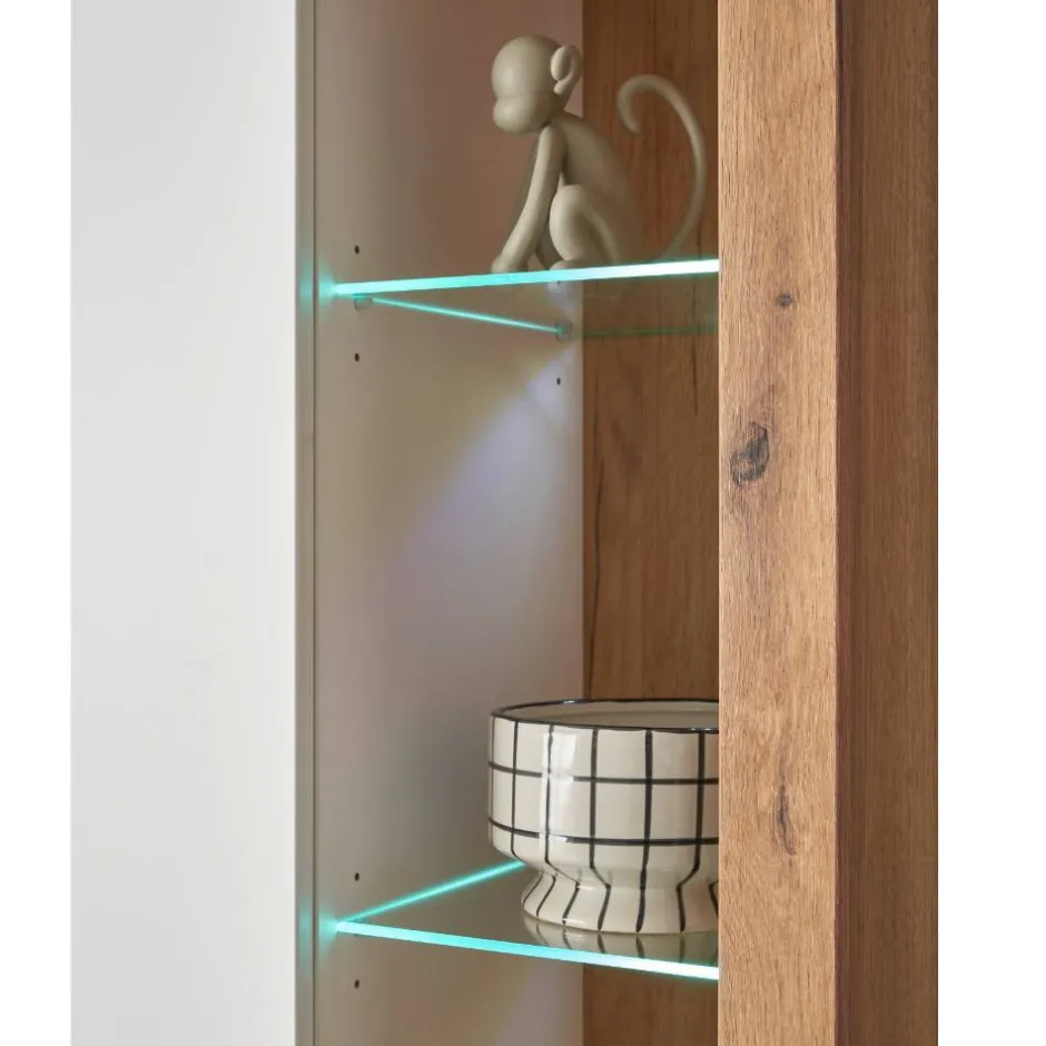 Wohnen Wohnzimmer Schrank mit fünf offenen Fächern - Adejano