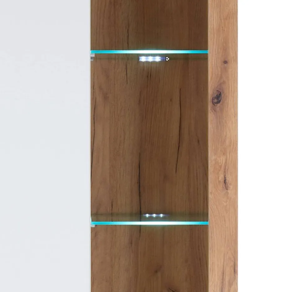 Wohnen Wohnzimmer Schrank mit fünf offenen Fächern - Adejano