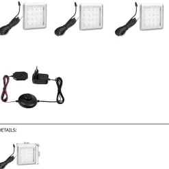 Wohnen Wohnzimmer Schrank mit Glas & offenen Fächern - Dudleys