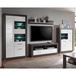 Wohnzimmer Schrank Set & Wandboard - Istensa (vierteilig)^Wohnen