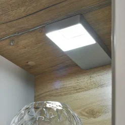 Wohnzimmer Schrank Set in Hellgrau & Zinneiche - Lioscas (vierteilig)^Wohnen New