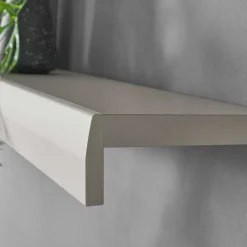 Wohnzimmer Schrank Set in Hellgrau & Zinneiche - Lioscas (vierteilig)^Wohnen New