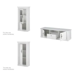 Wohnen Wohnzimmer Schränke & Regal Set - Liancos (dreiteilig)
