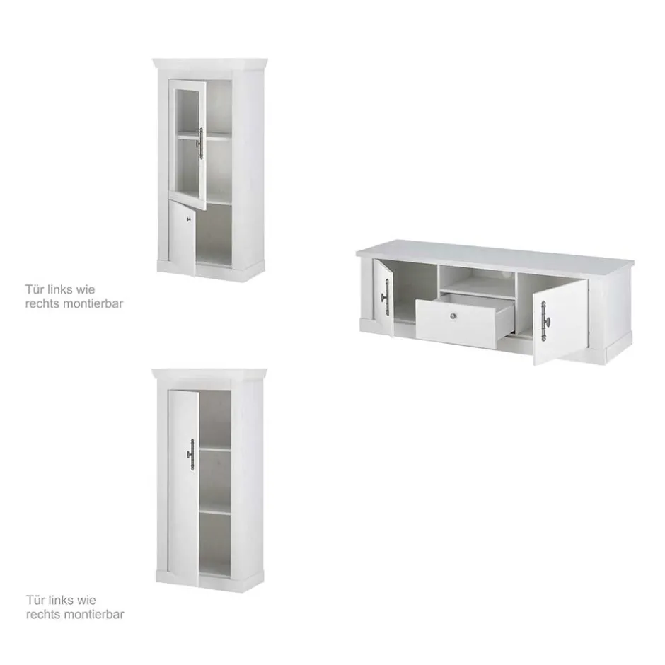 Wohnen Wohnzimmer Schränke & Regal Set - Liancos (dreiteilig)