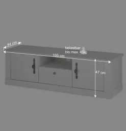 Wohnen Wohnzimmer Schränke & Regal Set - Liancos (dreiteilig)