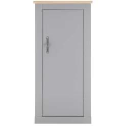 Wohnen Wohnzimmer Schränke & Regal in Lichtgrau - Buleta (vierteilig)