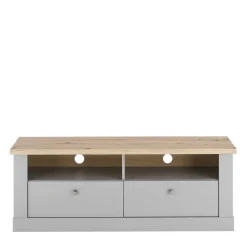 Wohnen Wohnzimmer Schränke & Regal in Lichtgrau - Buleta (vierteilig)