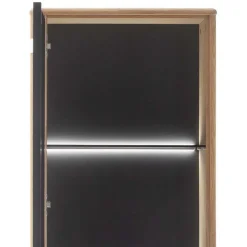 Wohnen Wohnzimmer Schränke aus Wildeiche & Metall - Flacona (dreiteilig)