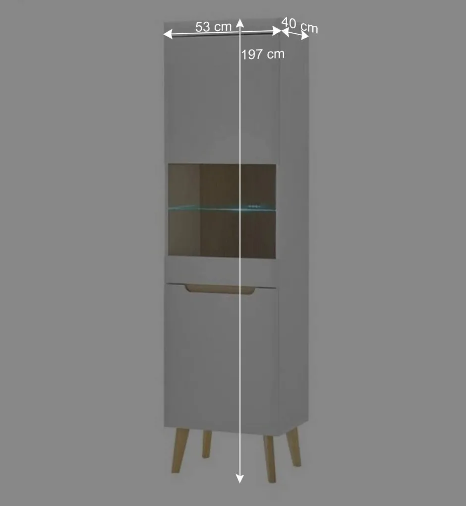 Wohnen Wohnzimmer Schränke und Wandboard Set - Ginko (vierteilig)