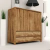 Wohnen Wohnzimmer Sideboard Nadalia aus Wildeiche Massivholz
