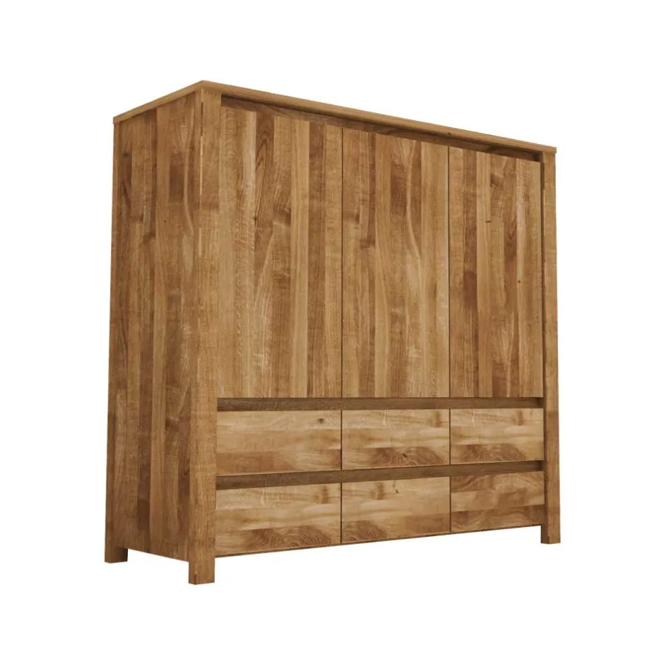 Wohnen Wohnzimmer Sideboard Nadalia aus Wildeiche Massivholz