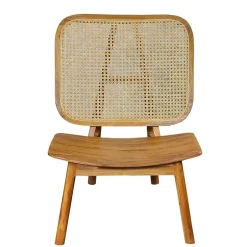 Wohnzimmer Stuhl aus Teak Massivholz - Vivienno^Wohnen Discount