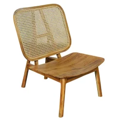 Wohnzimmer Stuhl aus Teak Massivholz - Vivienno^Wohnen Discount