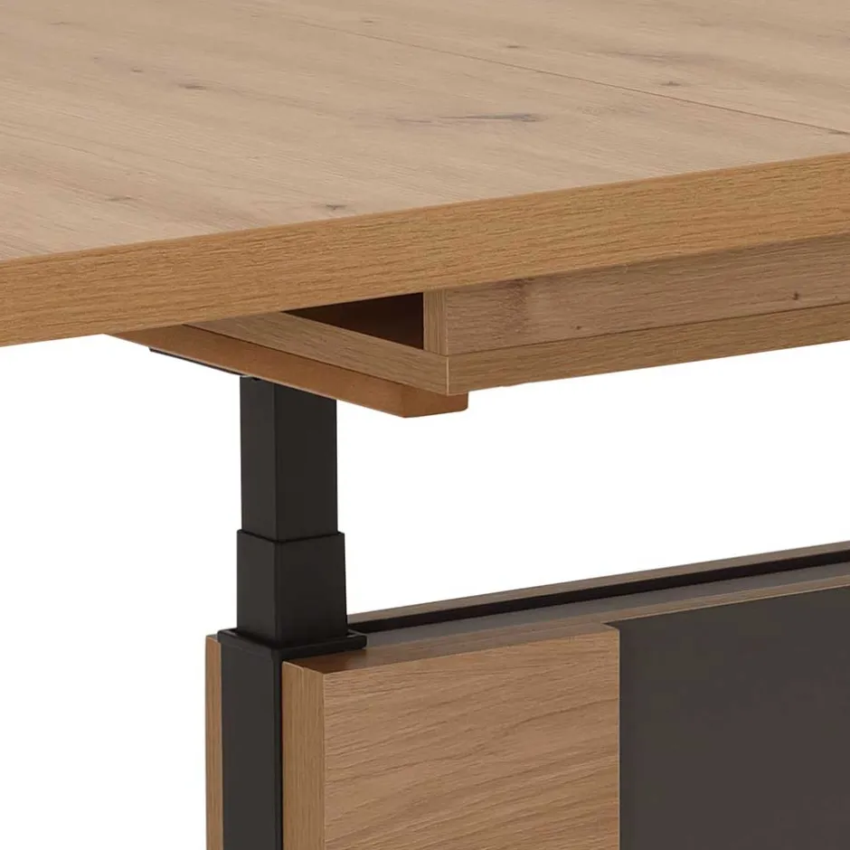 Wohnzimmer Säulentisch höhenverstellbar - Karima^Wohnen Discount