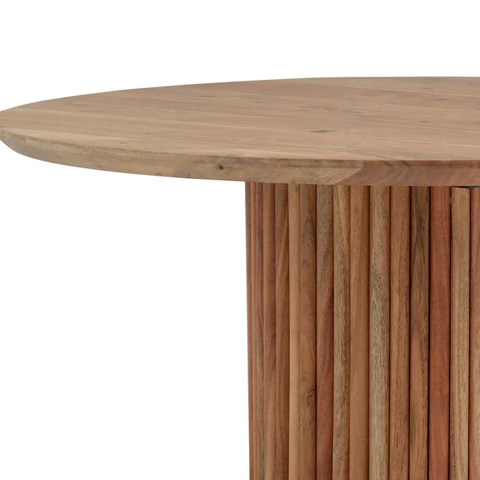 Wohnzimmer Säulentisch in Rund - Axintra^Wohnen Clearance