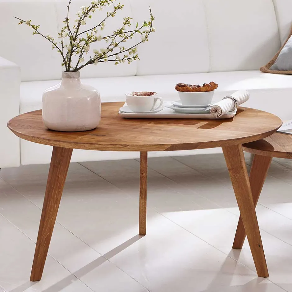 Wohnzimmer Tisch rund - Baluna^Wohnen Best