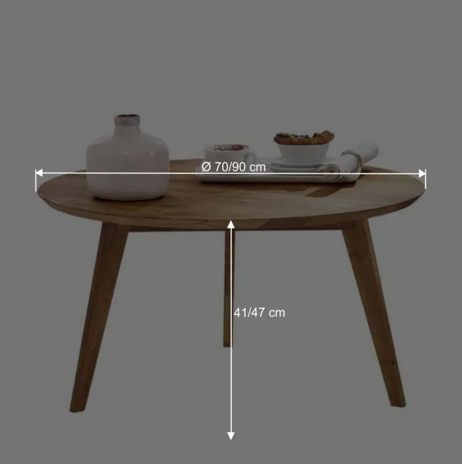 Wohnzimmer Tisch rund - Baluna^Wohnen Best