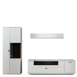 Wohnen Wohnzimmer TV Anbauwand 270 cm breit - Apulco (dreiteilig)
