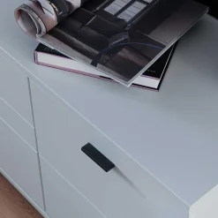 Wohnen Wohnzimmer TV Anbauwand 270 cm breit - Apulco (dreiteilig)