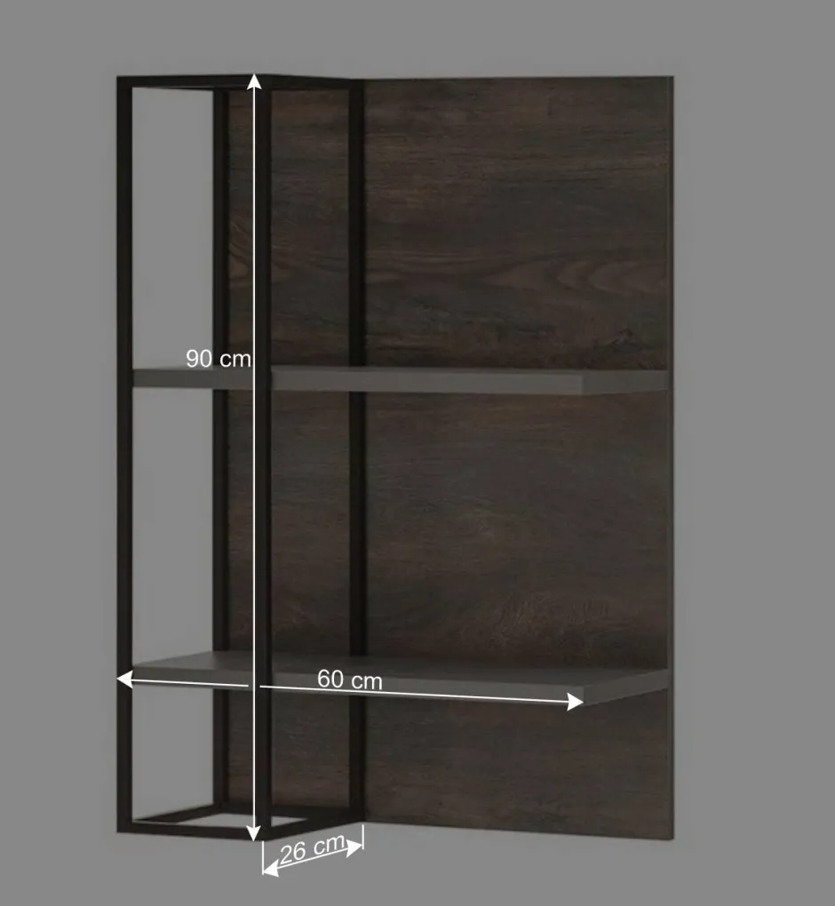 Wohnen Wohnzimmer TV Anbauwand hängend - Mundo (dreiteilig)