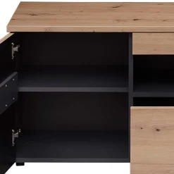 Wohnzimmer TV Anbauwand in Wildeiche - Kuetra (dreiteilig)^Wohnen Outlet