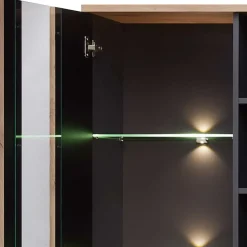 Wohnzimmer TV Anbauwand in Wildeiche - Kuetra (dreiteilig)^Wohnen Outlet