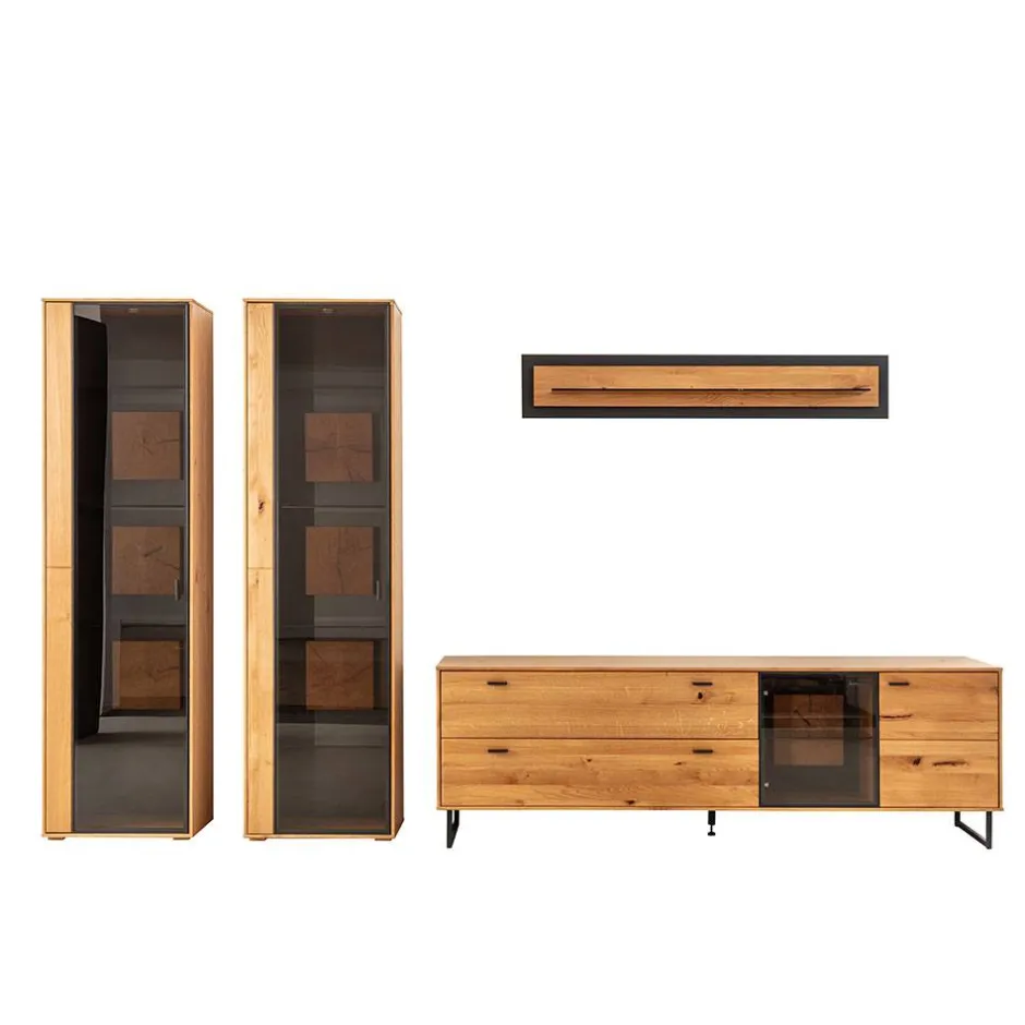 Wohnzimmer TV Wohnwand modern - Drinidad (vierteilig)^Wohnen Sale