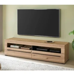 Wohnen Wohnzimmer TV-Möbel-Set in Eiche - Brocus (vierteilig)