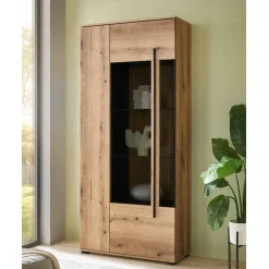 Wohnen Wohnzimmer TV-Möbel-Set in Eiche - Brocus (vierteilig)