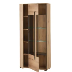 Wohnen Wohnzimmer TV-Möbel-Set in Eiche - Brocus (vierteilig)