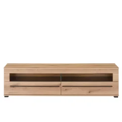 Wohnen Wohnzimmer TV-Möbel-Set in Eiche - Brocus (vierteilig)