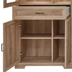 Wohnen Wohnzimmer Vitrine mit LED Beleuchtung - Barack