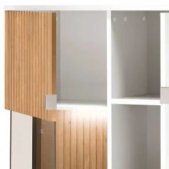 Wohnen Wohnzimmer Vitrinenschrank mit LED Beleuchtung - Miloris