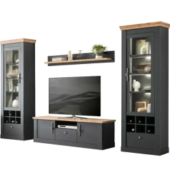 Wohnzimmer Wohnwand - Landhaus modern - Lionel (vierteilig)^Wohnen Hot