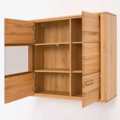 Wohnzimmer Wohnwand Athias aus Kernbuche (vierteilig)^Wohnen Sale