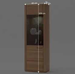 Wohnzimmer Wohnwand Athias aus Kernbuche (vierteilig)^Wohnen Sale