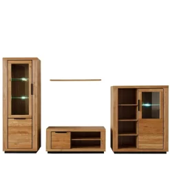 Wohnzimmer Wohnwand teilmassiv - Vlacoma (vierteilig)^Wohnen Hot