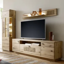 Wohnzimmer Wohnwandmöbel Set - Losiamos (dreiteilig)^Wohnen Best