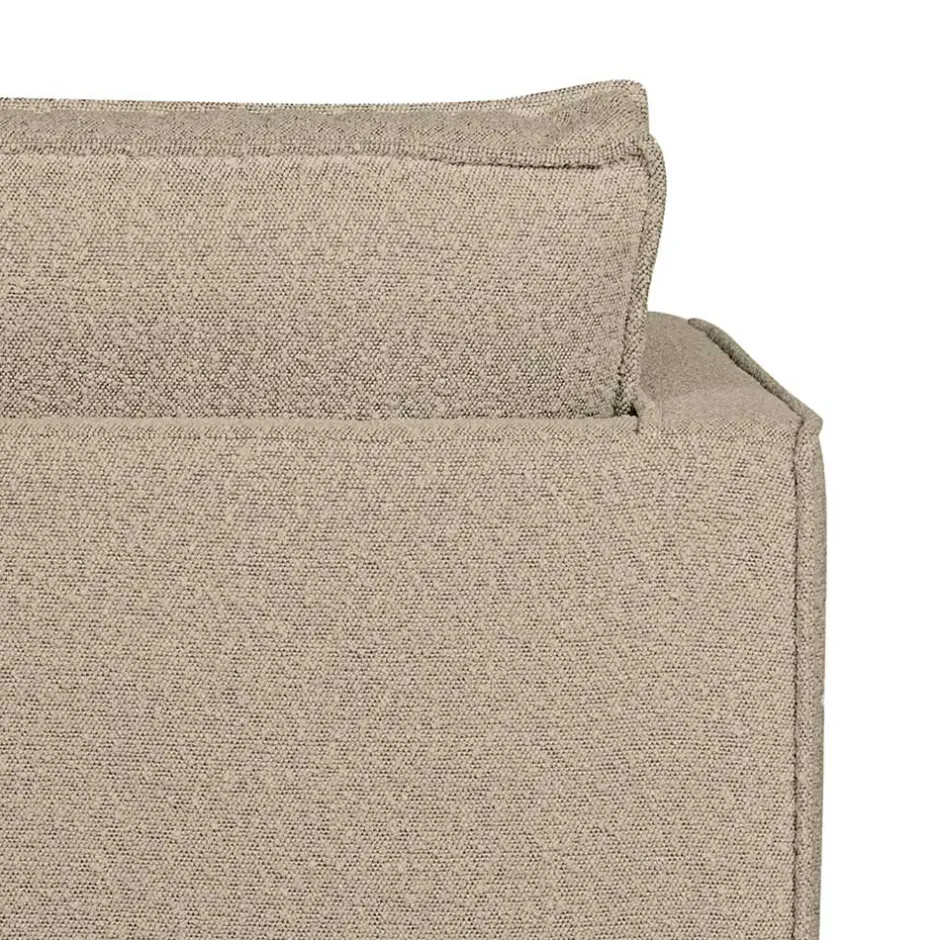 Wohnen Wohnzimmer Zweisitzer in Beige Boucle - Glamoure