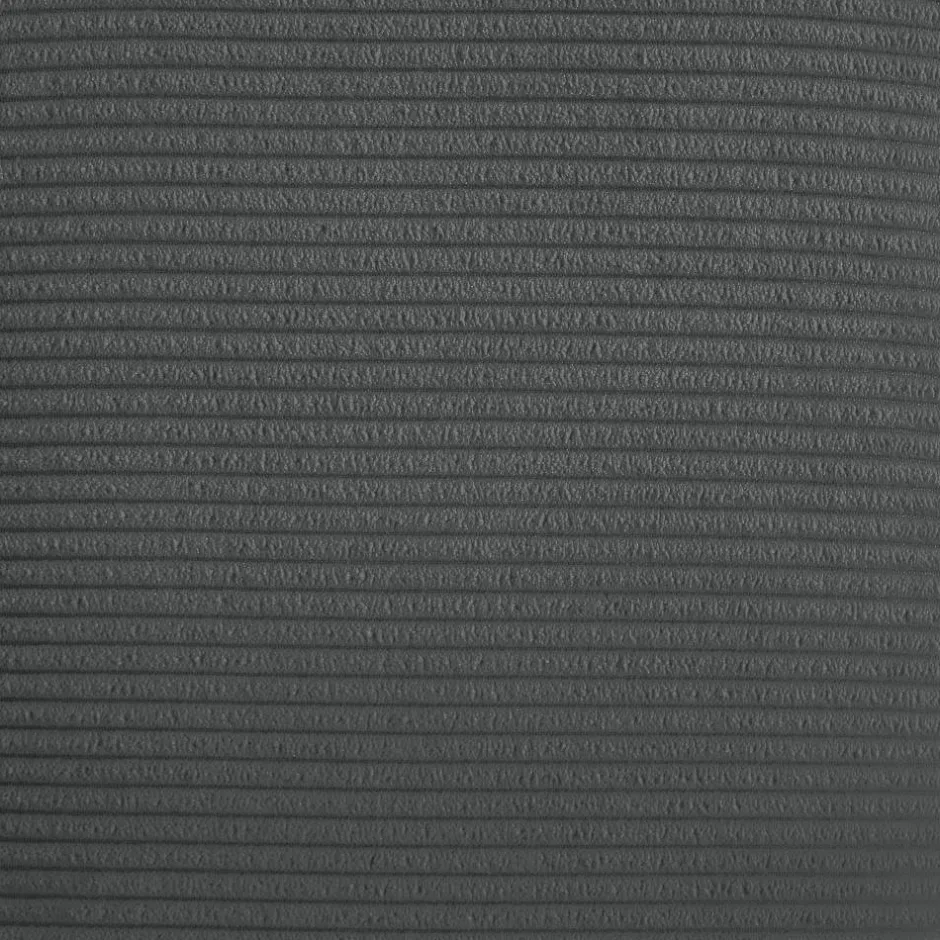 Wohnzimmerhocker in Anthrazit Breitcord - Ruffos^Wohnen Clearance