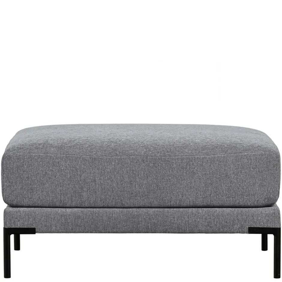 Wohnzimmerhocker in Jeansblau Chenille - Imonas^Wohnen Hot