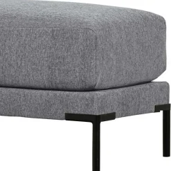 Wohnzimmerhocker in Jeansblau Chenille - Imonas^Wohnen Hot