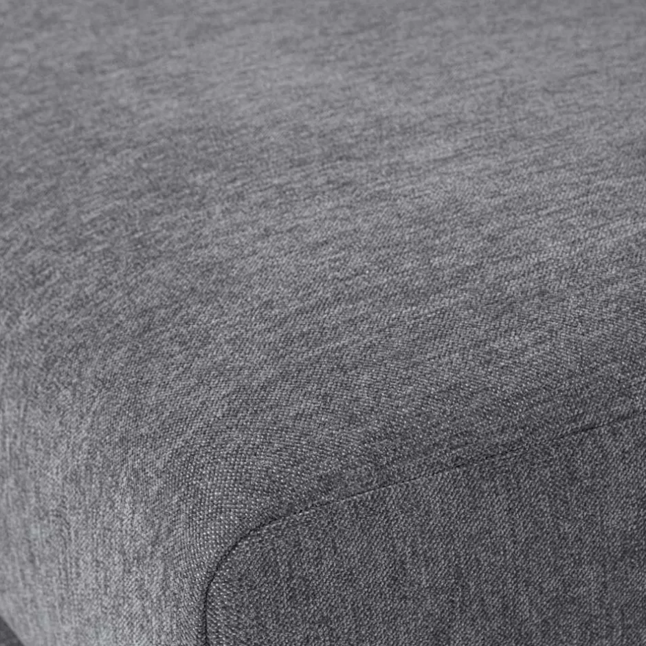 Wohnzimmerhocker in Jeansblau Chenille - Imonas^Wohnen Hot