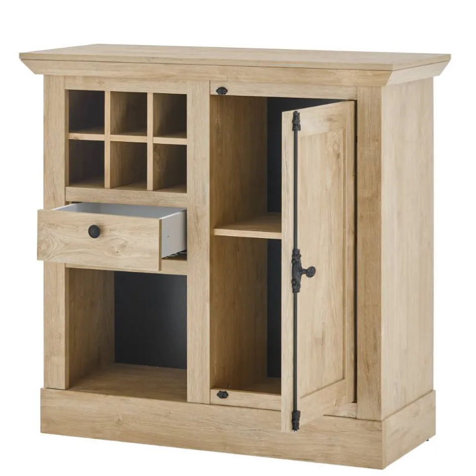 Wohnen Wohnzimmer-Landhausmöbel Set - Hengas (vierteilig)