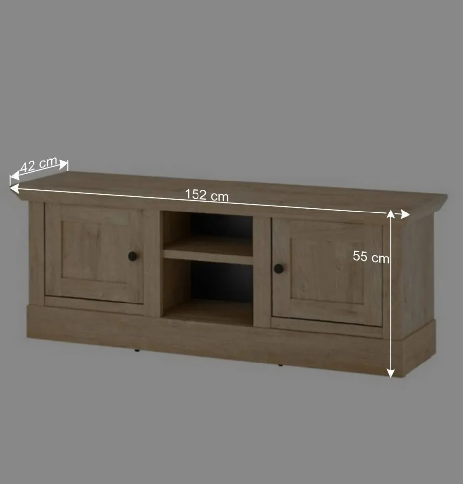 Wohnen Wohnzimmer-Landhausmöbel Set - Hengas (vierteilig)