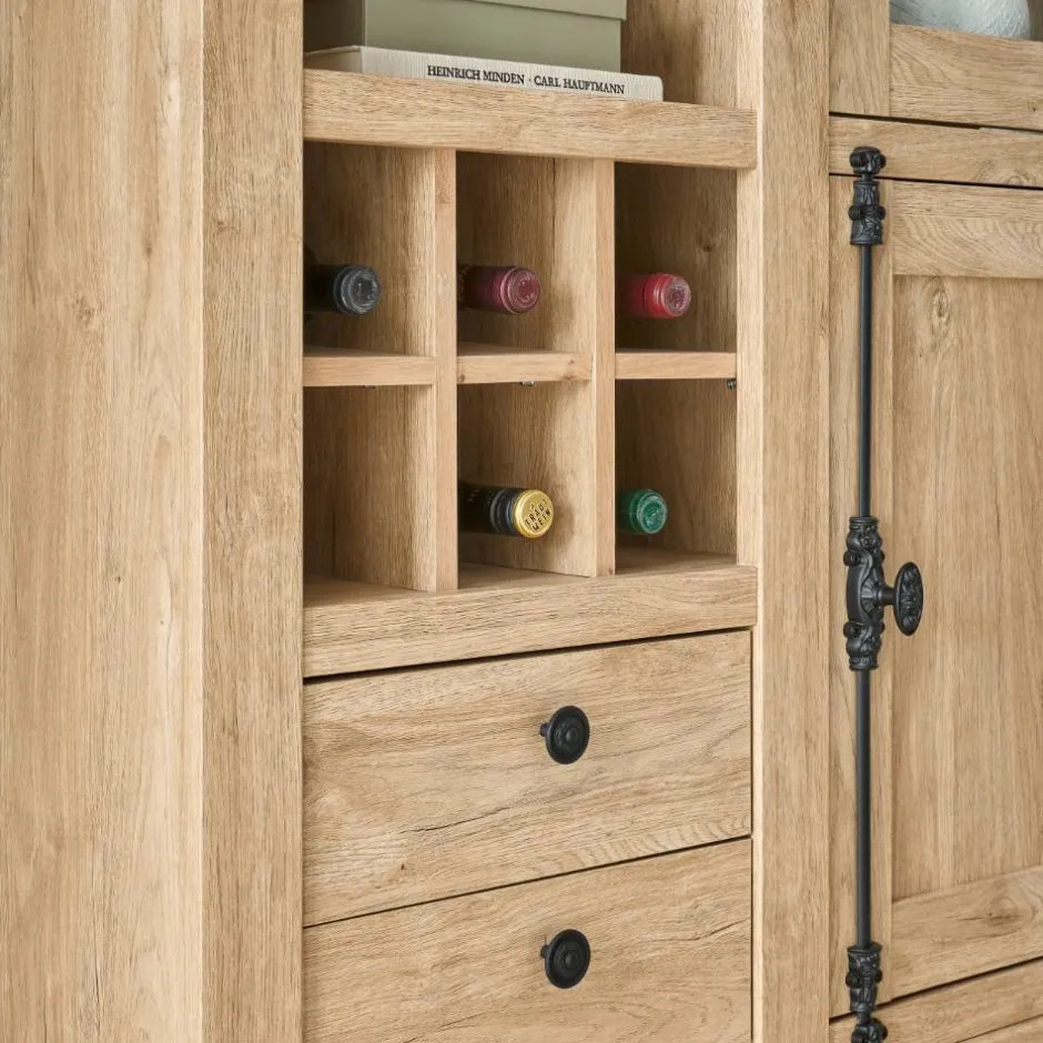 Wohnen Wohnzimmer-Landhausmöbel Set - Hengas (vierteilig)