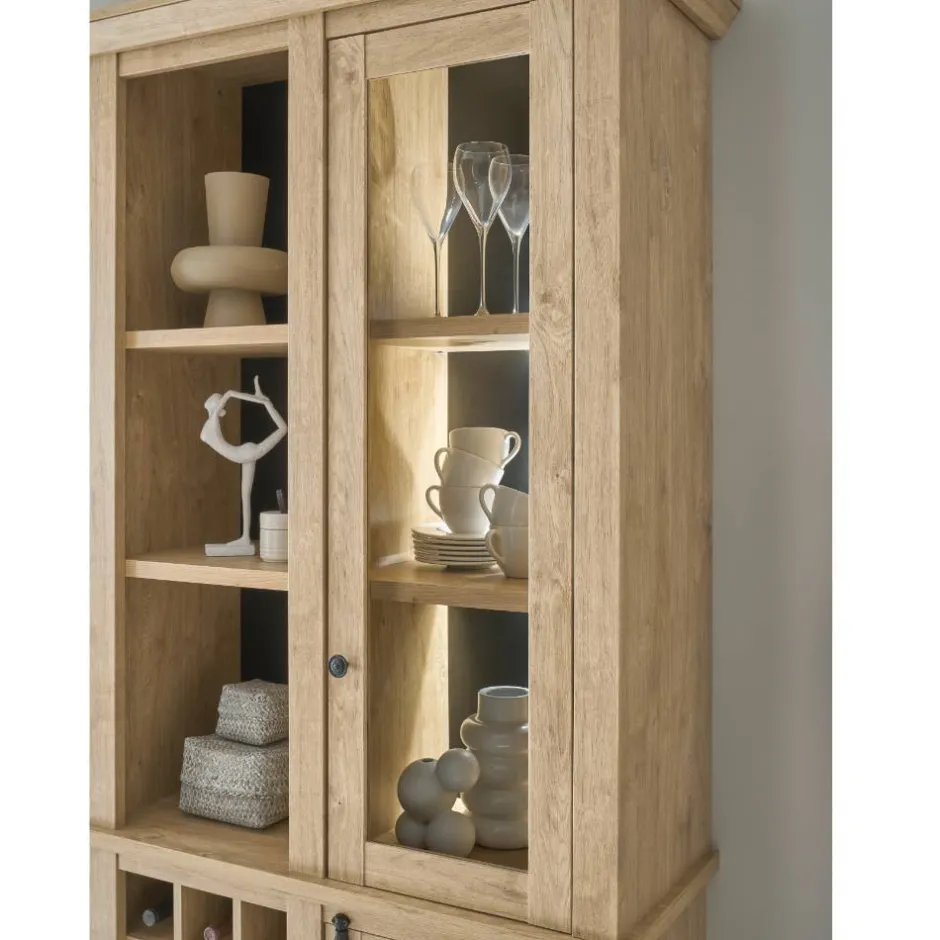 Wohnen Wohnzimmer-Landhausmöbel Set - Hengas (vierteilig)