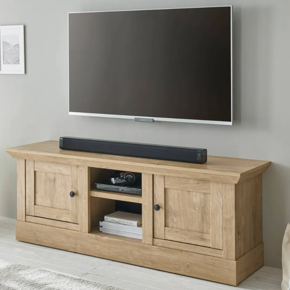 Wohnen Wohnzimmer-Landhausmöbel Set - Hengas (vierteilig)