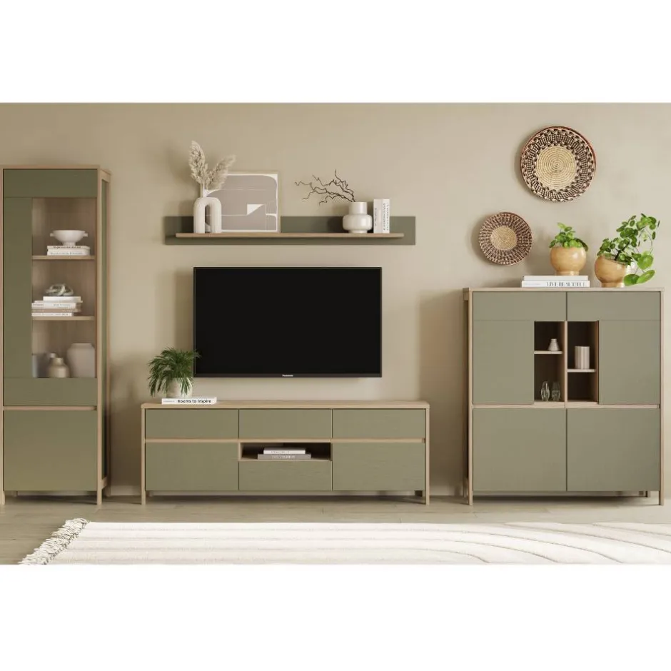 Wohnzimmermöbel Kombi - Scandi Chic - Promo (vierteilig)^Wohnen New