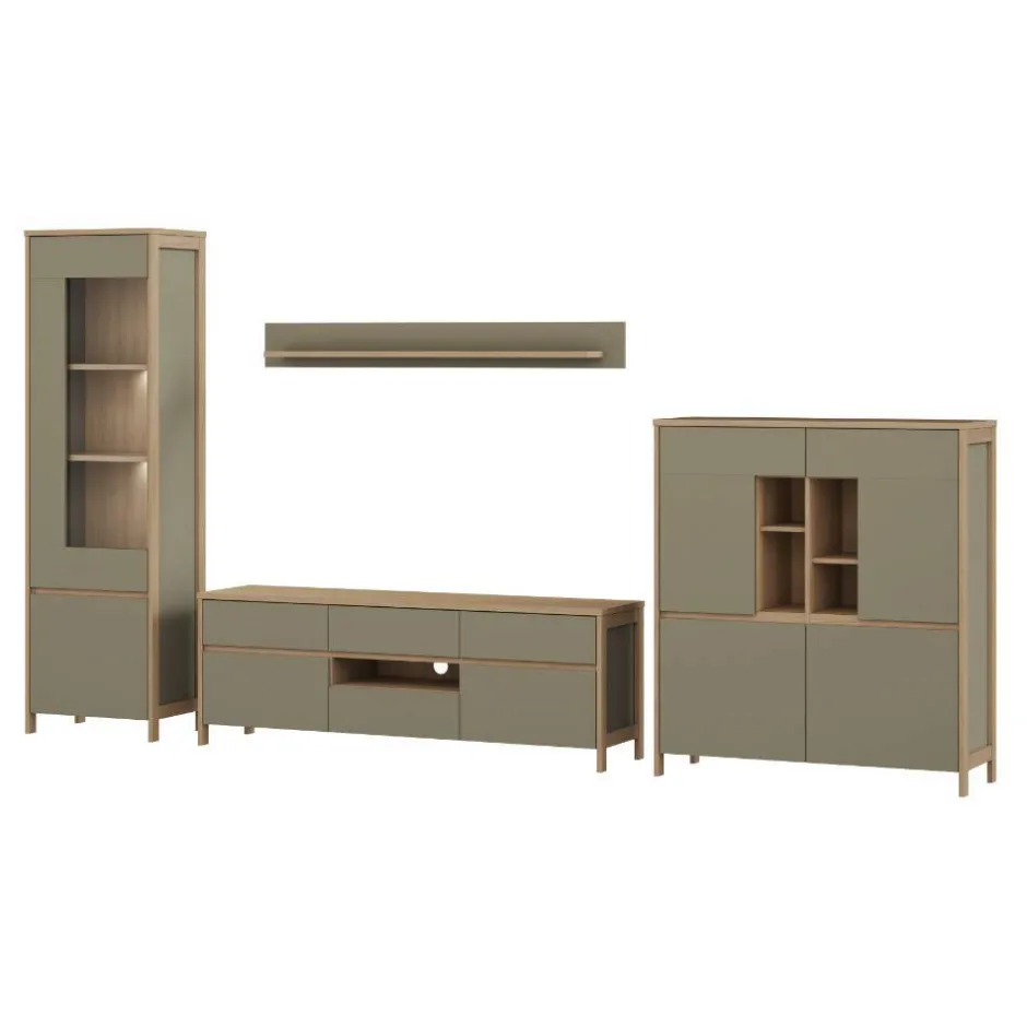 Wohnzimmermöbel Kombi - Scandi Chic - Promo (vierteilig)^Wohnen New